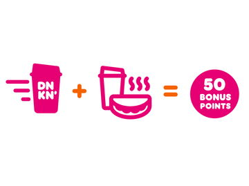 Fuel Your Weekend with 50 Bonus Points from Dunkin’