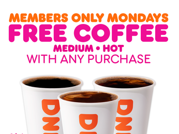 Free Coffee Mondays Heat Up February for Loyal Dunkin’ Guests