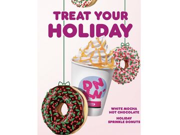 A Holly Berry Good Holiday: Dunkin’ Sprinkles More Joy This Season