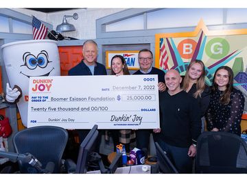 ‘Tis the season to Bring Joy! Dunkin’ Joy in Childhood Foundation Awards $2.8 Million in Local Grants on National Joy Day