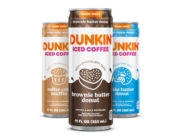 Iced Coffee & Bakery Fans Unite! New Bakery Series Canned Iced Coffees Inspired by Your Favorite Dunkin’ Treats