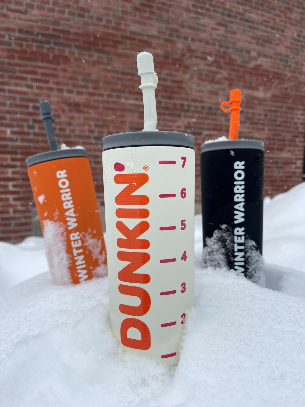 Dunkin’ Debuts “Snow Gauge” Tumbler—Perfect for Iced Coffee Fans Brave Enough to Weather the Cold  