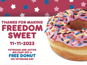 Dunkin’ Honors Military Members on Veterans Day