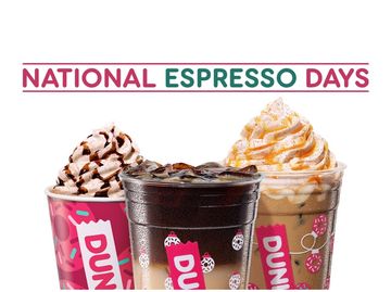 A Latte Points Are Coming to Dunkin’ Rewards Members for National Espresso Day