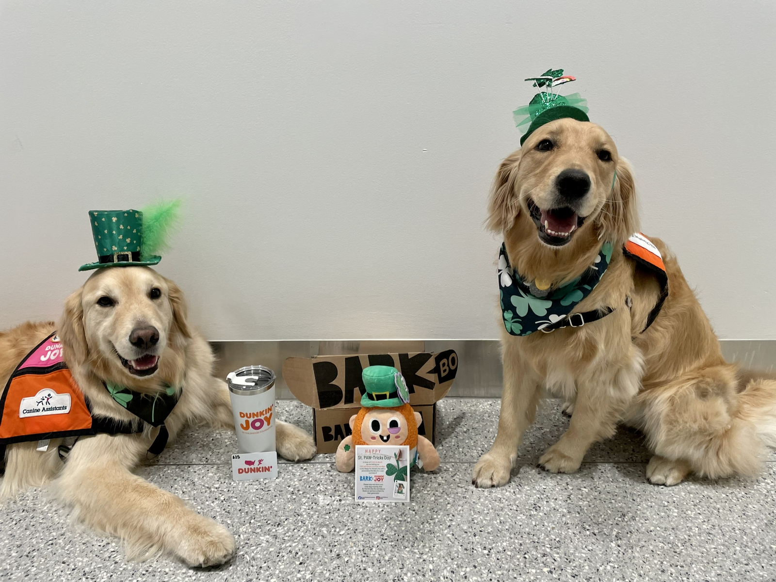 The Dunkin’ Joy in Childhood Foundation & BARK Celebrate Its “Fur Leaf Clovers” with BarkBoxes for a Year to Celebrate Child Life Month