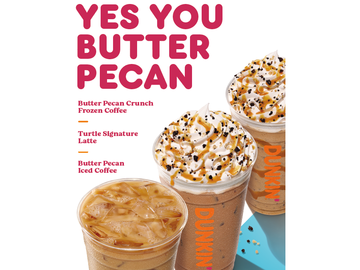 Dunkin’ Shakes Up Its Iced Lineup: Introducing Raspberry Watermelon Dunkin’ Refresher, Butter Pecan’s Epic Comeback and More 