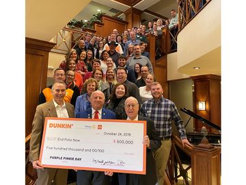 Dunkin’ Franchisee Dave Baumgartner Looks to Inspire Change with Giving Back 