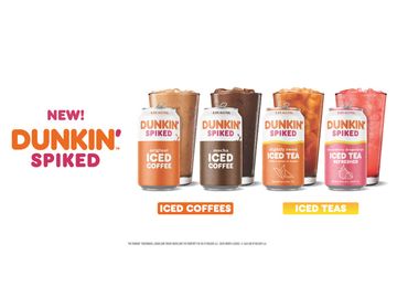 Something Boozy is Brewing: Dunkin’ Introduces New Spiked Iced Coffees and Iced Teas