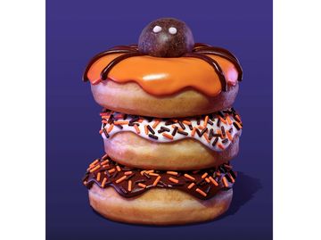 Dunkin’® Launches First Ever Halloween Inflatable Décor, Inspired By Its Spider Donut