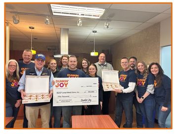 DUNKIN’ FRANCHISEES AND CREW MEMBERS TEAMED UP TO BRING JOY TO LOCAL FOOD BANKS THROUGH 100+ VOLUNTEER EVENTS AND $1M IN GRANT FUNDING 