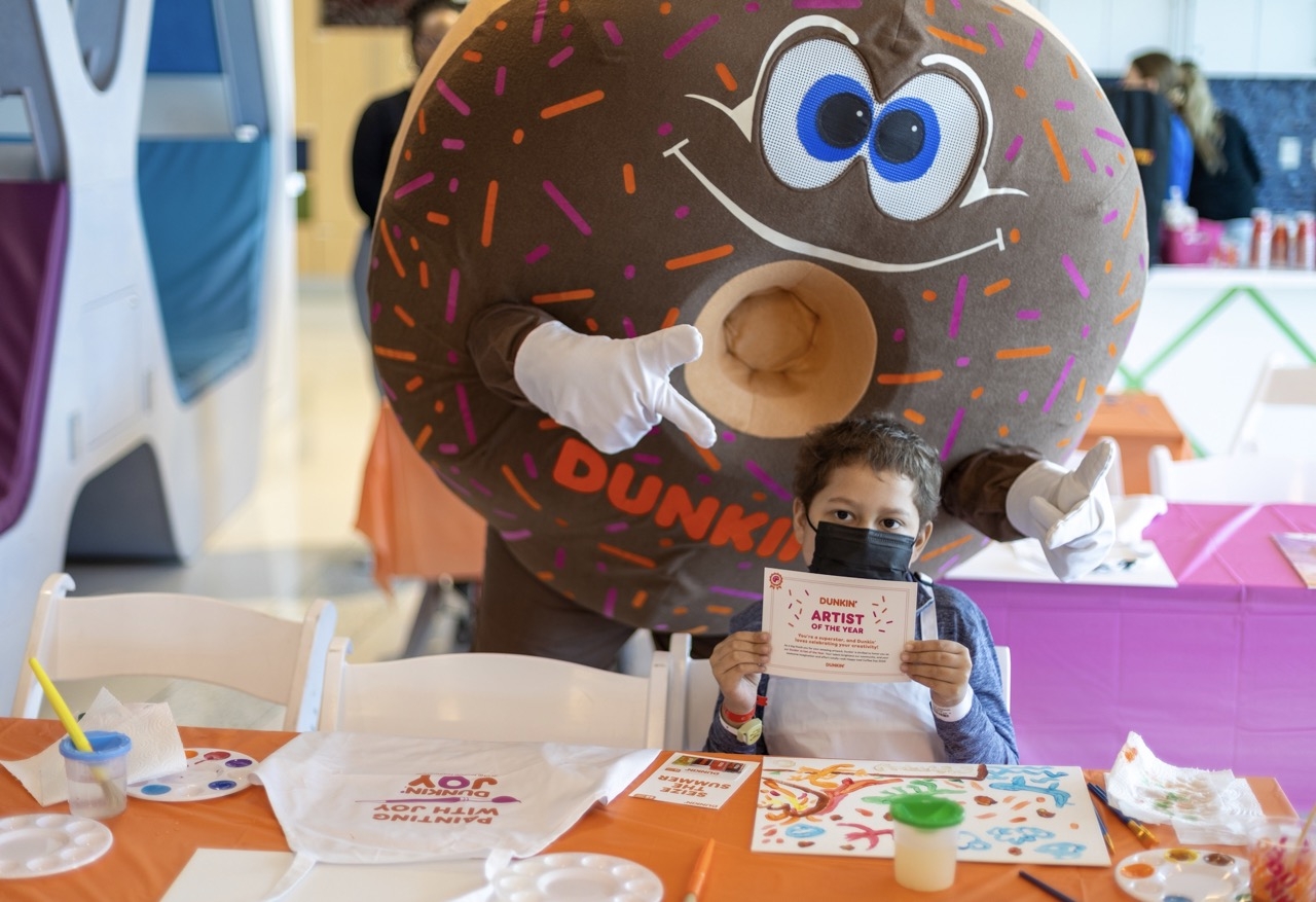 2.1 Million Dunkin’® Iced Coffees Help Bring Joy to Children Battling Illness