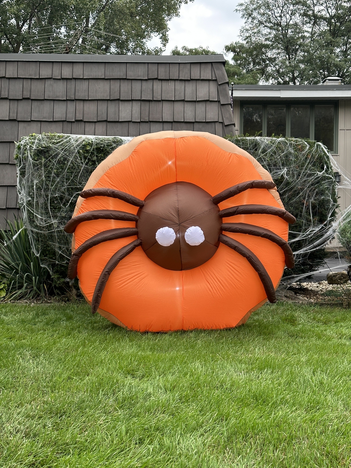 Dunkin' Inflatable Spider Donut