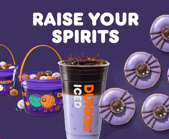 Dunkin' Halloween Menu