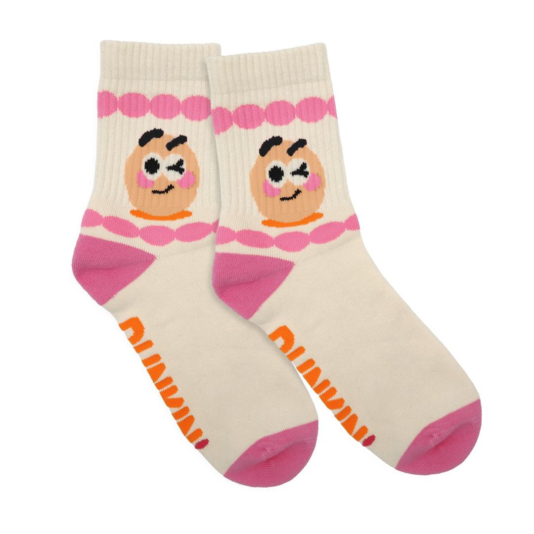 Dunkin' Midi MUNCHKIN Crew Socks