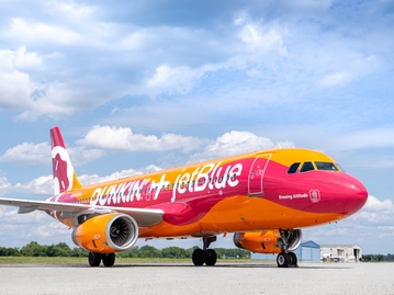 JetBlue Runs on Dunkin’® With New Special Livery