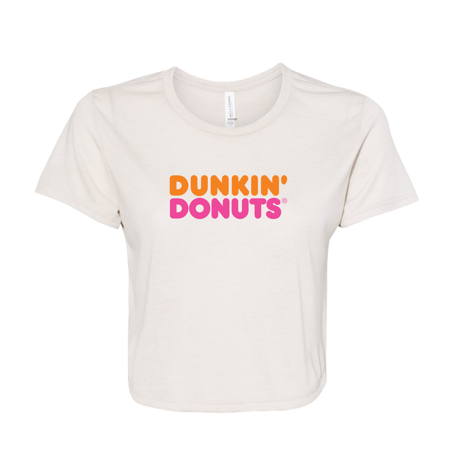 Dunkin' Retro Flow Cropped Tee