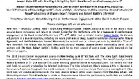 Robert Battle Leads Alvin Ailey American Dance Theater in Two-Week Lincoln Center Season June 8th – 19th