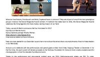 Dance Magazine - Meet Our 2017 Dance Magazine Award Winners 