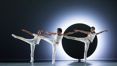 AAADT's Linda Celeste Sims, Jacquelin Harris and Sarah Daley-Perdomo in Jessica Lang's EN
