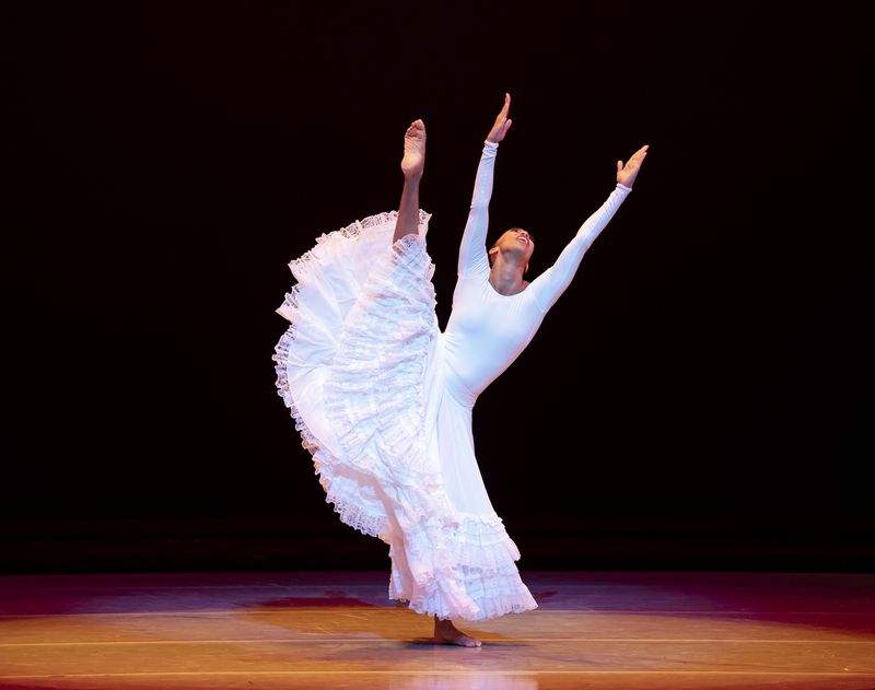 Constance Stamatiou in Alvin Ailey's Cry.