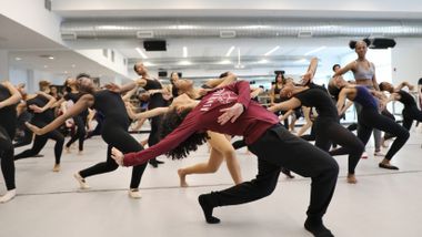 Lisa Willingham leads Horton at Ailey Experience in DC 2020. Photo by Jonathan Hsu