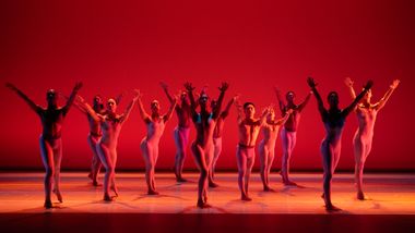 Ailey II in Alvin Ailey's Streams. Photo by Nir Arieli