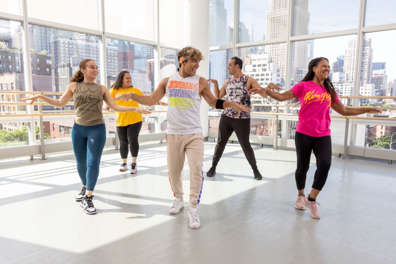 Zumba with Will Negrillo at Ailey Extension. Photo by Whitney Browne