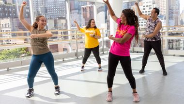 Zumba at Ailey Extension. Photo by Whitney Browne