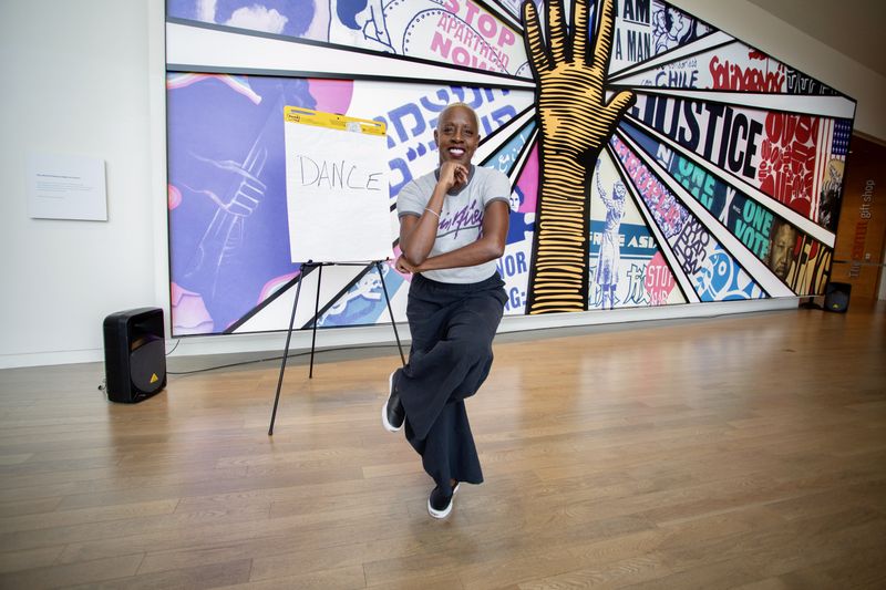 AileyCamp National Director Nasha Thomas at Atlanta's National Center for Civil and Human Rights