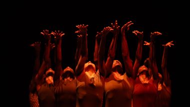 Ailey II in Alvin Ailey's Revelations. Photo by Nir Arieli