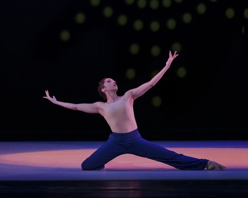 Alvin Ailey American Dance Theater's Sarah Daley-Perdomo in Alvin Ailey's Reflections in D