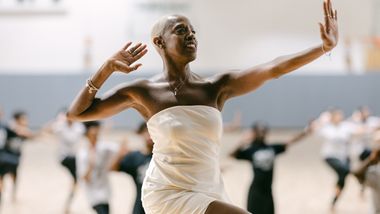 Nasha Thomas teaching  at Children's Aid AileyCamp New York