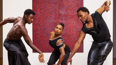 Alvin Ailey American Dance Theater's Isaiah Day, Christopher Taylor, and The Ailey School's Carley Brooks