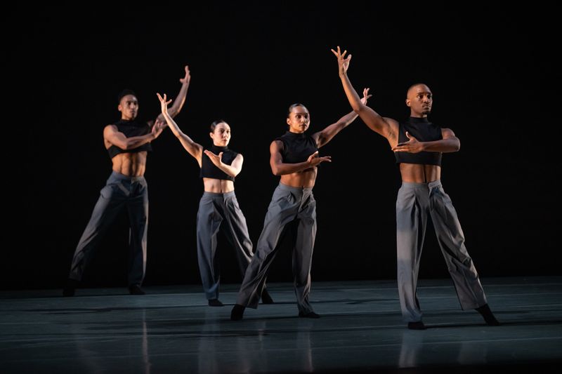 Ailey II in Houston Thomas' Down the Rabbit Hole. Photo by Nir Arieli