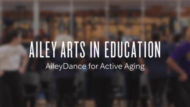 AileyDance for Active Aging Newark Highlights