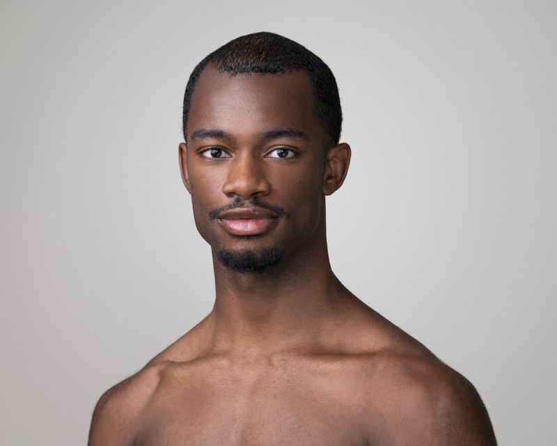 Ailey II's Xavier Logan. Photo by Nir Arieli