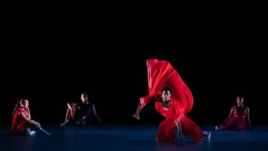 Ailey II in Chalvar Monteiro's Berry Dreamin. Photo by Nir Arieli