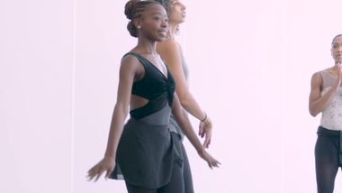 Artistic Director Alicia Graf Mack teaching at AILEY. Video by Stephanie Lacy