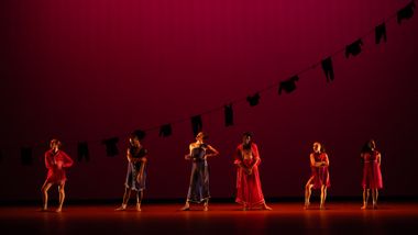 Ailey II in Chalvar Monteiro's Berry Dreamin. Photo by Nir Arieli