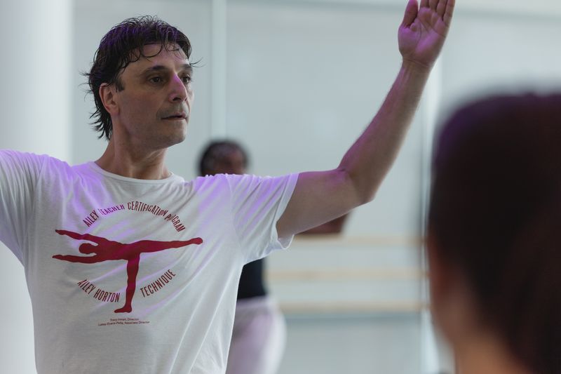 Participant from the Ailey Teacher Certification Program. Photo by Jada Alfred