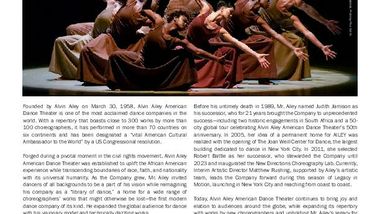 Ailey Overview 2025