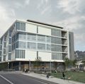 Knight Cancer Research Building rendering: east view
