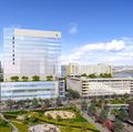 CHH2 and Rood Family Pavilion rendering