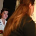 Casey Eye Institute specialist using visual field technology