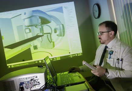 Virtual Environment Radiotherapy Training