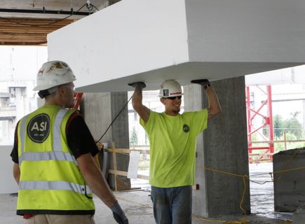 Knight Cancer Research construction