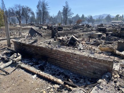 Phoenix, Oregon wildfire