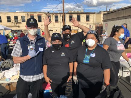 four volunteers