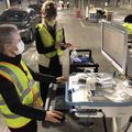 Drive-through COVID-19 vaccine clinics
