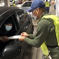 Drive-through COVID-19 vaccine clinics